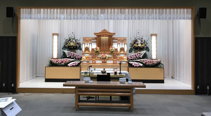 茨木市営葬儀の式場