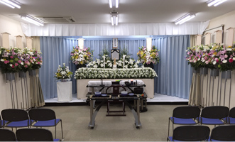 茨木市の家族葬専用葬儀式場 - あい友社会館式場