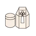 お骨箱 6寸骨覆い付